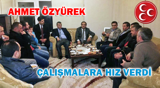 Ahmet Özyürek Çalışmalara Hız Verdi